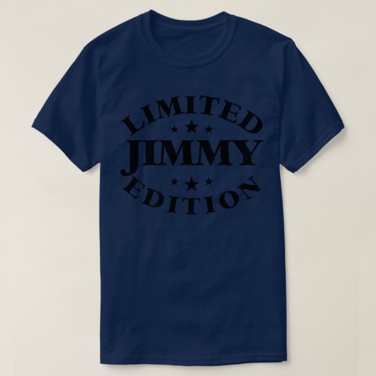 Jimmy Limited Edition Funny Personalized Jimmy T-shirt (Design voorkant)