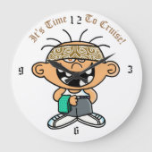 Jimmy Lowrider Clock Grote Klok (Voorkant)