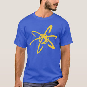 Jimmy Neutron Gele Atoom Cosplay Kostuum Cartoon T-shirt