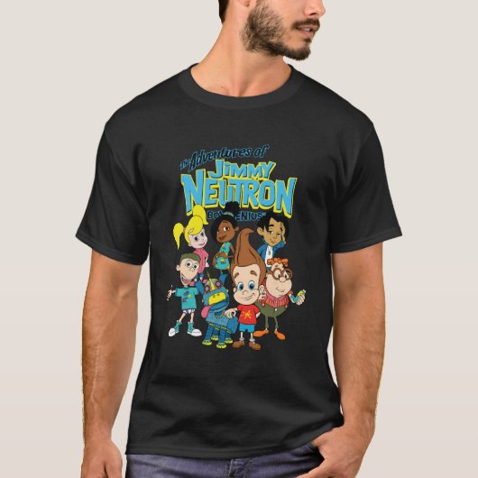 Jimmy Neutron Karakter T-shirt (Voorkant)
