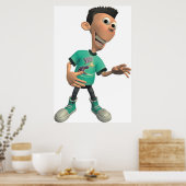 Jimmy Neutron Sheen Poster (Keuken)