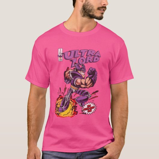 Jimmy Neutron Ultra Lord Comic Hoesje T-shirt (Voorkant)