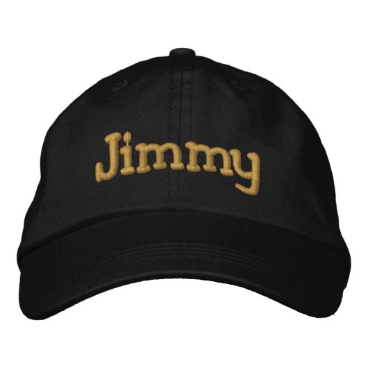 Jimmy Personalized Baseball Pet/Pet Geborduurde Pet (Voorkant)