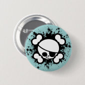 Jimmy Splat Ronde Button 5,7 Cm (Voorkant /achterkant)