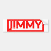 Jimmy Stamp Bumpersticker (Voorkant)