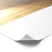 Jimmy wrijft uit met de zon poster (Hoek)