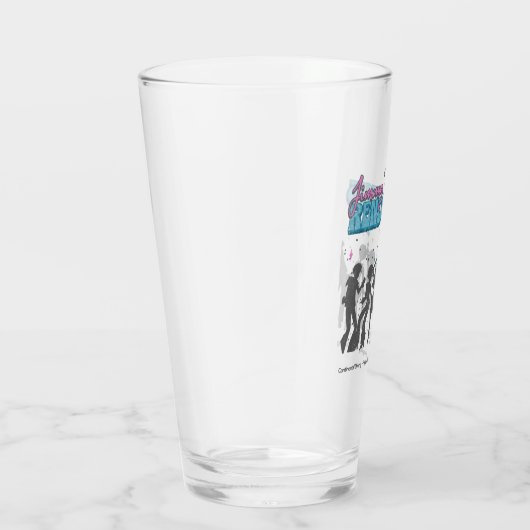 Jimmy's Rendevous La Mirada Retro Disco Glas (Rechts)