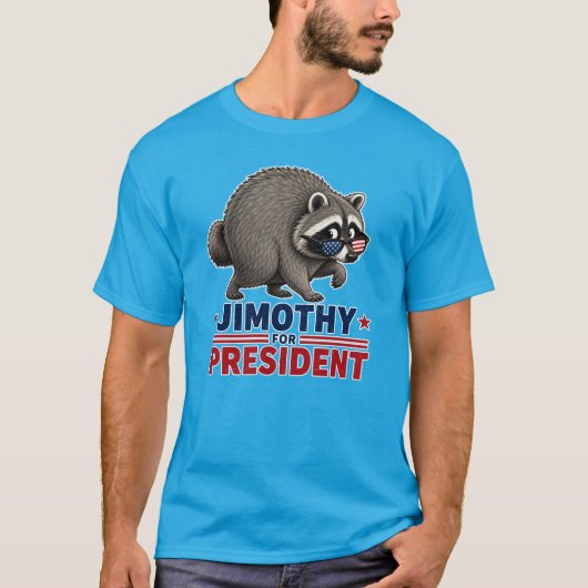 Jimothy als President, Grappig Jimothy T-shirt (Voorkant)