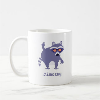 Jimothy De Legendarische Wasbeer Koffiemok