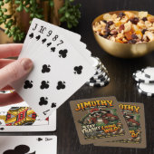 Jimothy de Seattle wasbeer Pokerkaarten (Insitu)