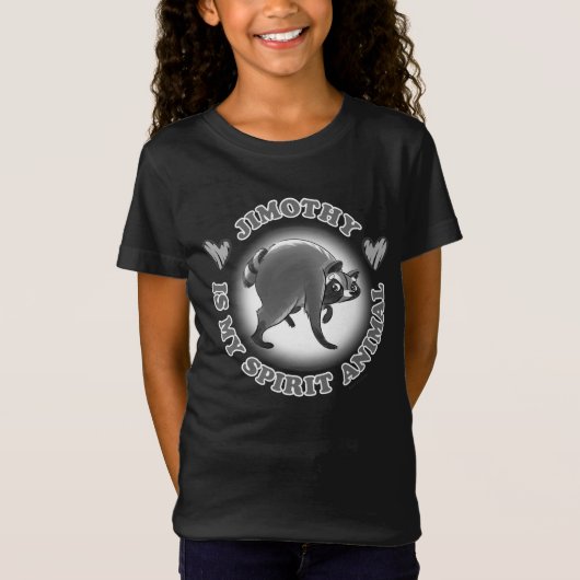 JIMOTHY IS MIJN GEEDSTESDIER - B&W T-SHIRT (Voorkant)