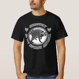 JIMOTHY IS MIJN GEEDSTESYMBOOL - B&W T-SHIRT