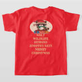 Jimothy Kerst Wasbeer Shirt (Laag Achter)
