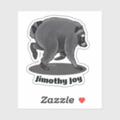 Jimothy Kiss-Cut Sticker (Vel)