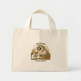 Jimothy Leest. Wees Net Als Jimothy Boodschappenta Mini Tote Bag