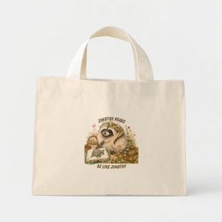Jimothy Leest. Wees Net Als Jimothy Boodschappenta Mini Tote Bag