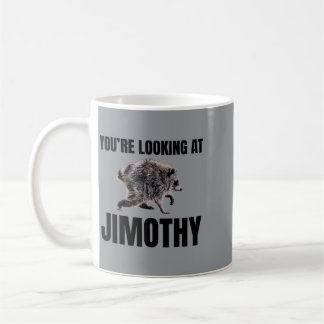 Jimothy Shirt Kijkt Naar Jimothy Meme Prestatie Koffiemok