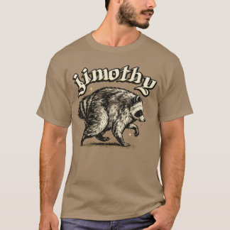 Jimothy Virale Wasbeer  Grappige Afval Panda  T-shirt