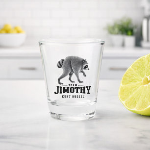 Jimothy Virale Wasbeer Grappige Afvalbeer Natuur Shot Glas