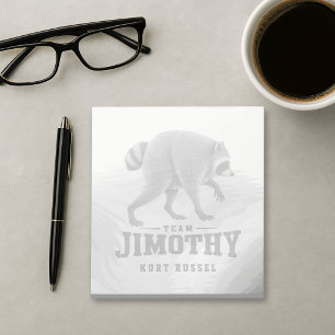 Jimothy Virale Wasbeer Grappige Afvalbeer Natuurle Notitieblok