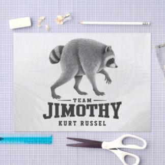 Jimothy Virale Wasbeer Grappige Afvalpanda Natuur Tissuepapier
