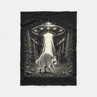 Jimothy Wasbeer Grappige Alien Ufo Ontvoering Meme Fleece Deken