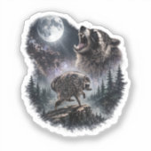 Jimothy Wasbeer Grappige Jimothy uit Seattle Sticker (Voorkant)
