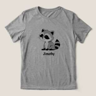 Jimothy Wasbeer Schattig Grappig Huisdierliefhebbe Tri-Blend Shirt