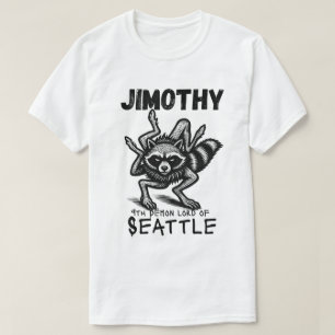 Jimothy Wasbeer Seattle Duivel T-shirt