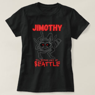 Jimothy Wasbeer Seattle Duivel T-shirt