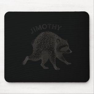 Jimothy Wasbeer Shirt Grappige Afvalbeer Muismat
