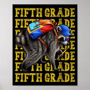 Jimothy Wasbeer Vijfde Klas Terug naar School Poster