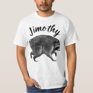 Jimothy wasbeer vintage Seattle Virale Meme Vuilni T-shirt