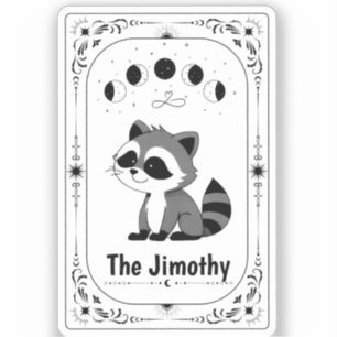 Jimothy Wasbeer Virale Trend Lief Leuk Motiverend Sticker