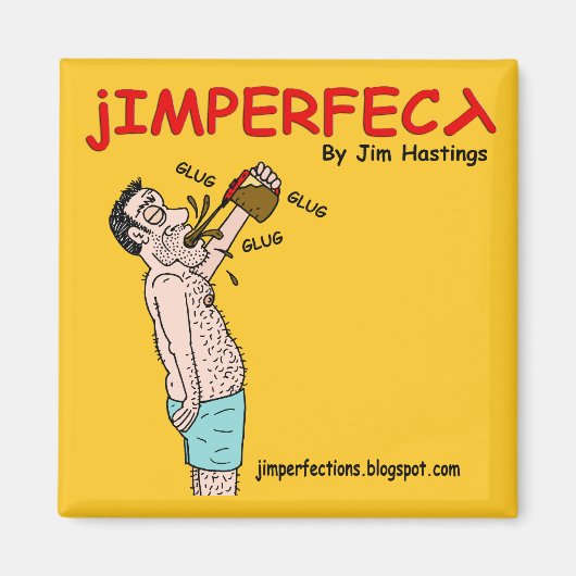 JIMPERFECT Glug Magnet (Voorkant)