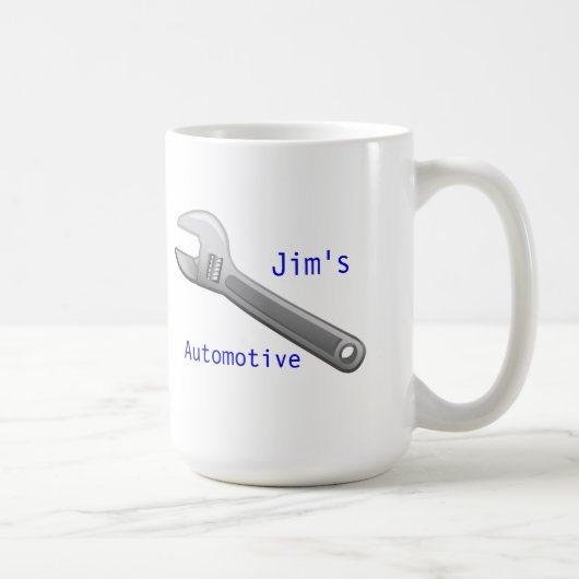 Jim's Mok van de Koffie van de Automobielindustrie (Rechts)