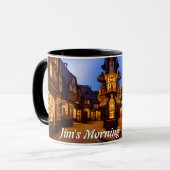 JIm's Morning Cafeïne Gepersonaliseerde  Mok (Voorkant links)