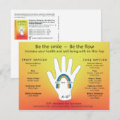 Jin Shin Fee - Hand (Postcard) Briefkaart (Voorkant / Achterkant)