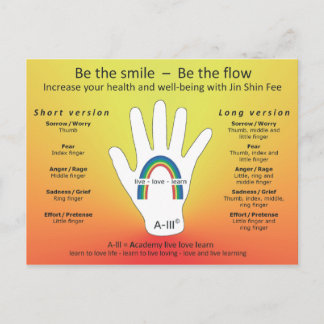 Jin Shin Fee - Hand (Postcard) Briefkaart