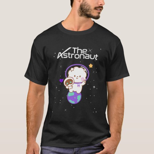 Jin Wootteo De Astronaut K-Pop T-shirt (Voorkant)