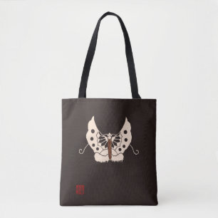 Jinbaori-Kurotorigeagehachoumoyou Tote Bag