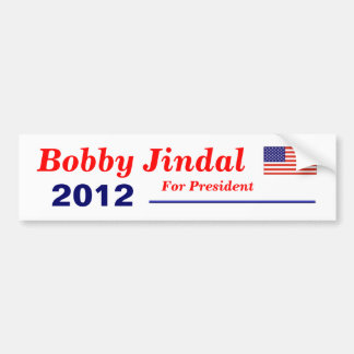 Jindal voor President Bumpersticker