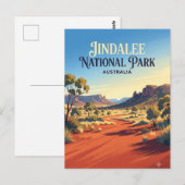 Jindalee National Park Australië Briefkaart (Voorkant / Achterkant)