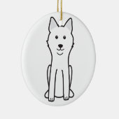 Jindo Keramisch Ornament (Rechts)