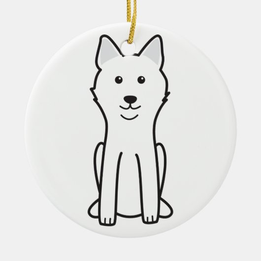 Jindo Keramisch Ornament (Voorkant)