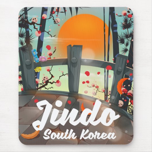 Jindo Zuid-Korea Muismat (Voorkant)