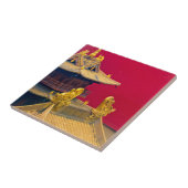 Jing'an Temple, Shanghai, China Tegeltje (Zijkant)