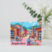 Jingdezhen, China Briefkaart (Staand voorkant)