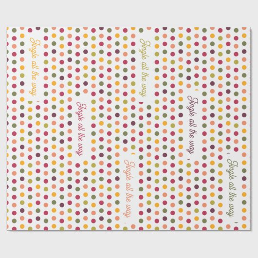 Jingle all the way -  cadeaupapier (Vlak)