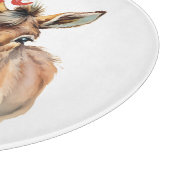 Jingle All the Way Christmas Boerderij Ezel Snijplank (Hoek)